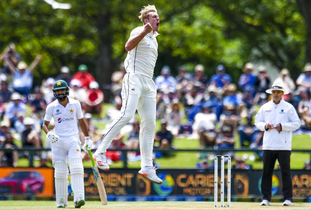 APTOPIX New Zealand Pakistan Cricket